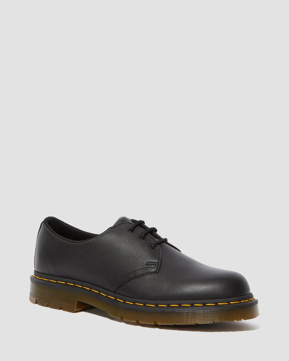 Dr Martens 1461 Slip Resistant Kožené Oxford Topánky Damske ( Čierne ) SK 860-BSFZPI